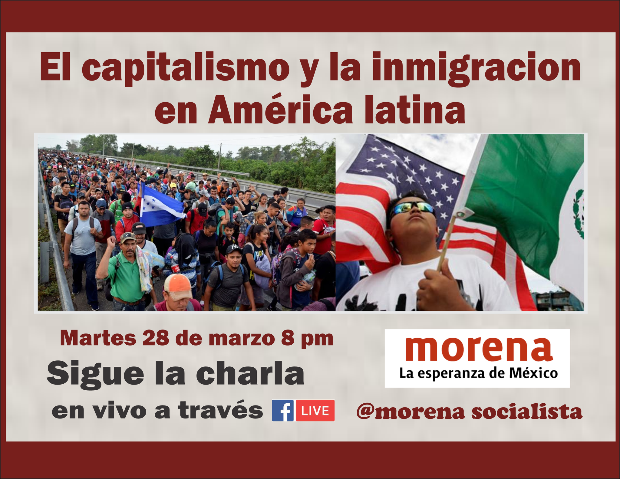 El capitalismo y la inmigración en América Latina. @morenasocialista.