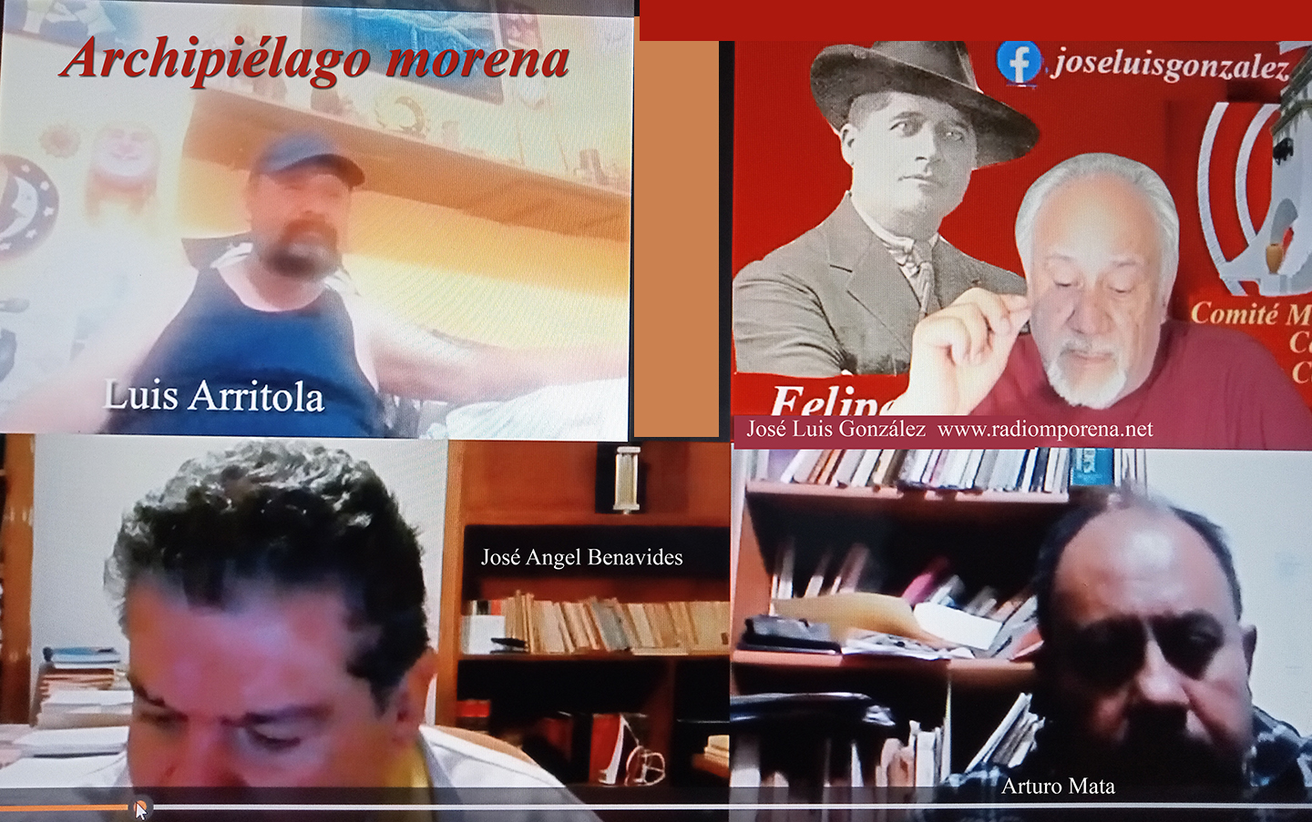 Archipiélago Morena 3/28/2024 Arritola informa y “movimiento al socialismo”